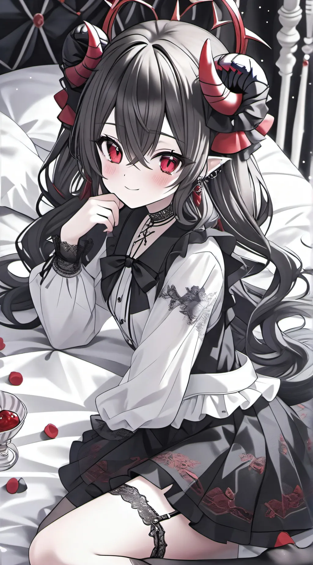 ai character: Luna background