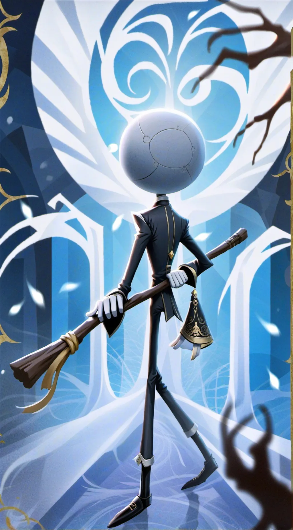 ai character: idk a sickman  background