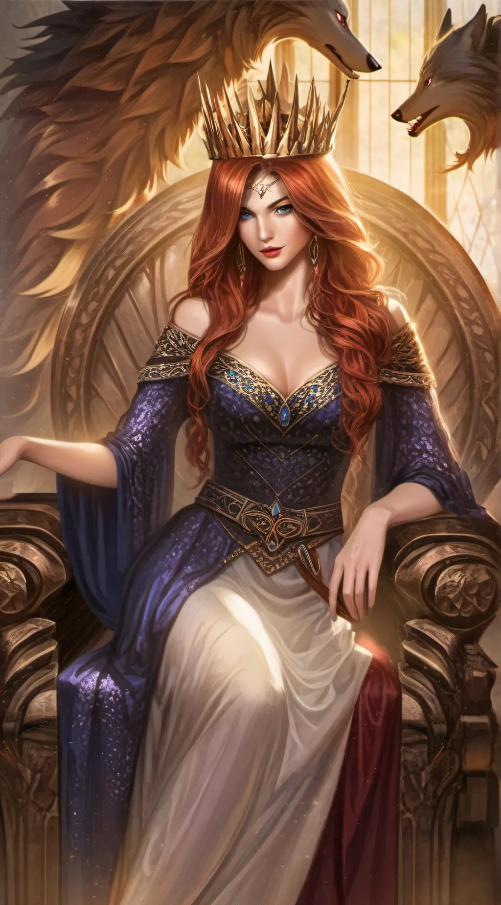 ai character: Adessa Ahearn background