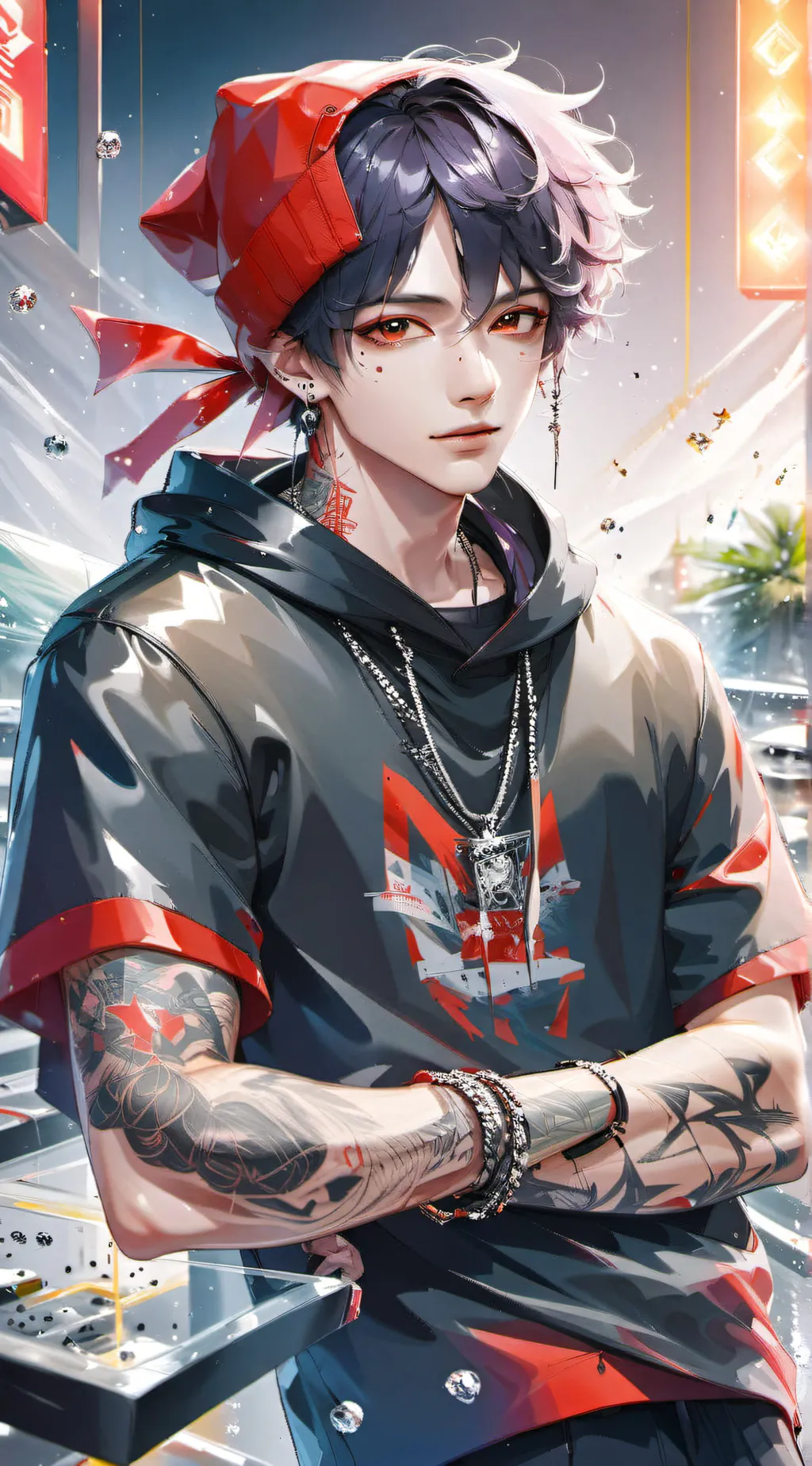 ai character: nmf Final background