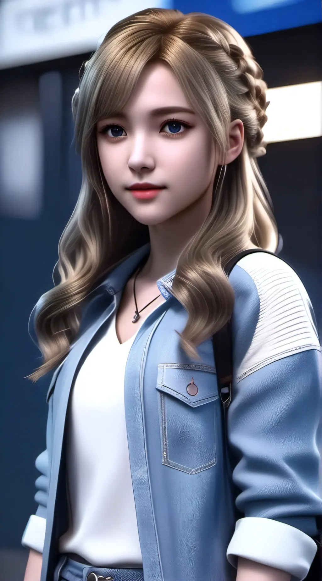 ai character: Jessica  background