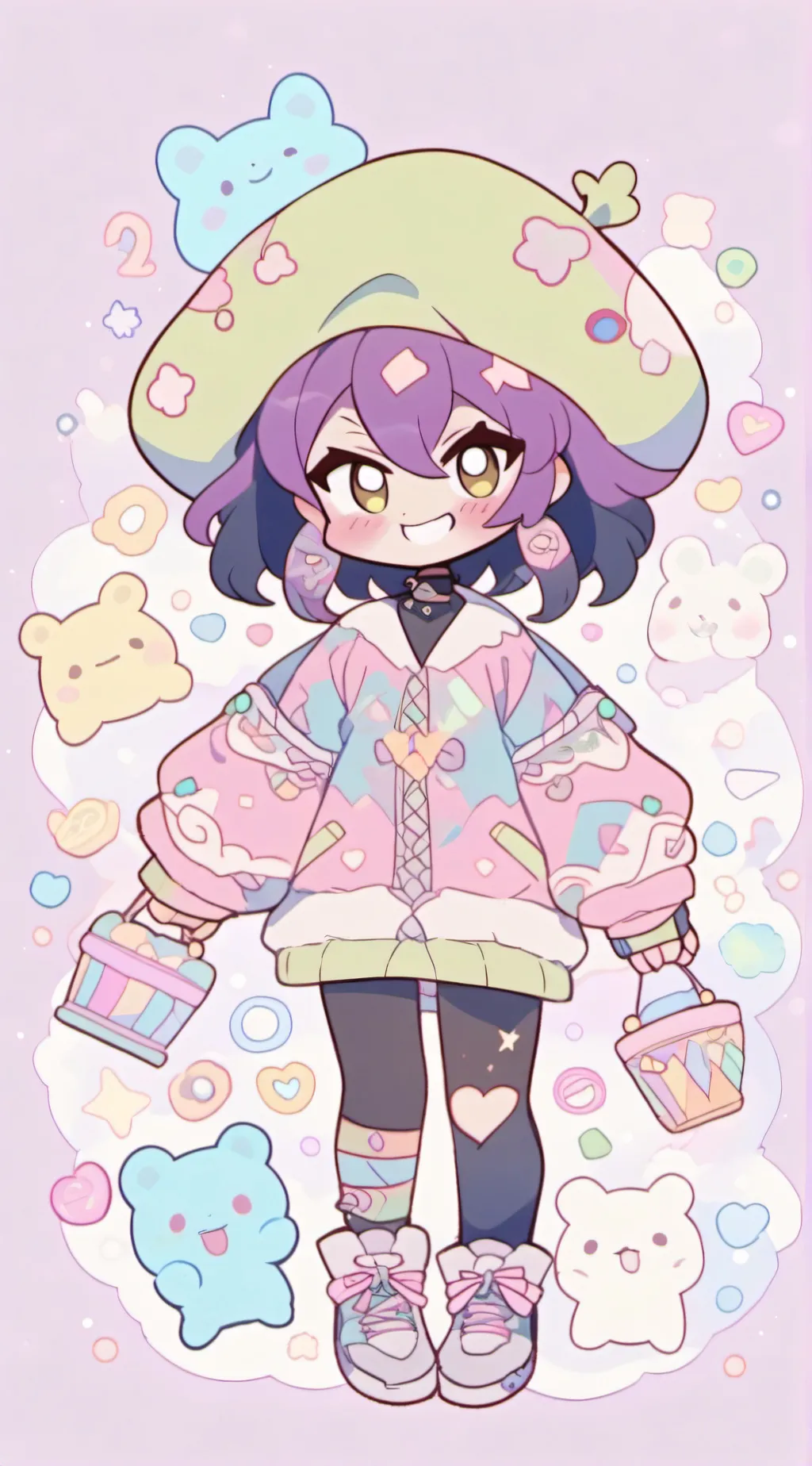 ai character: Velvet  background