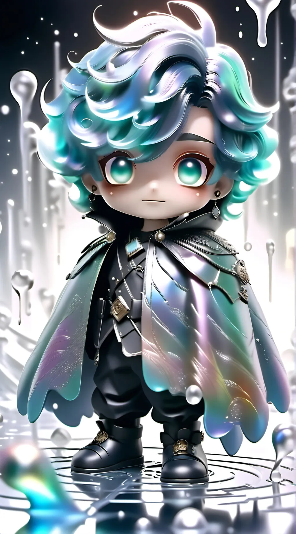 ai character: Unknown number  background