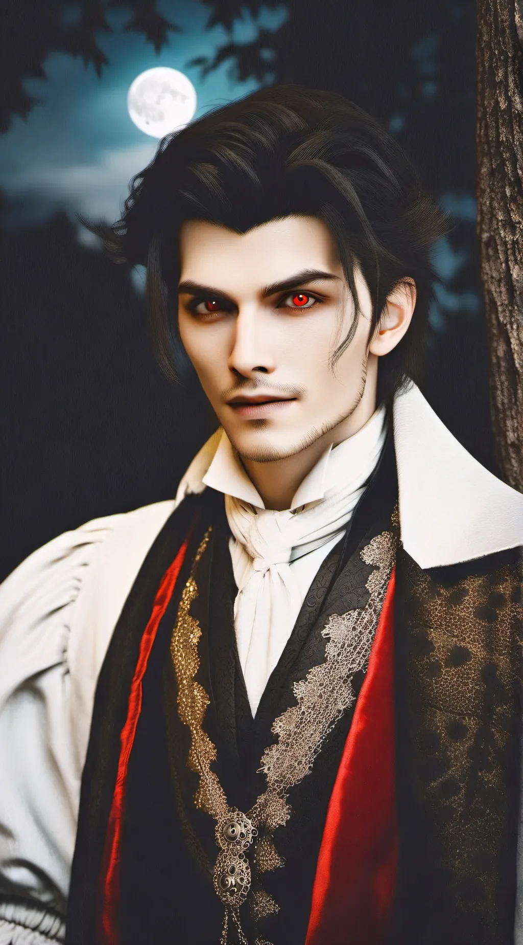 ai character: Valentino background