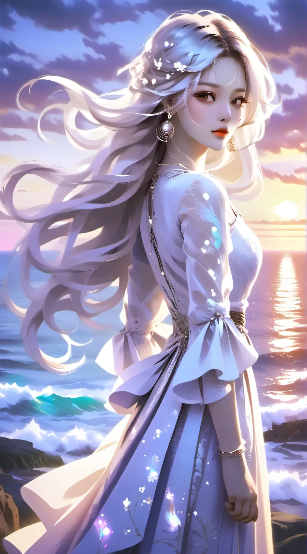 ai character: Lily background