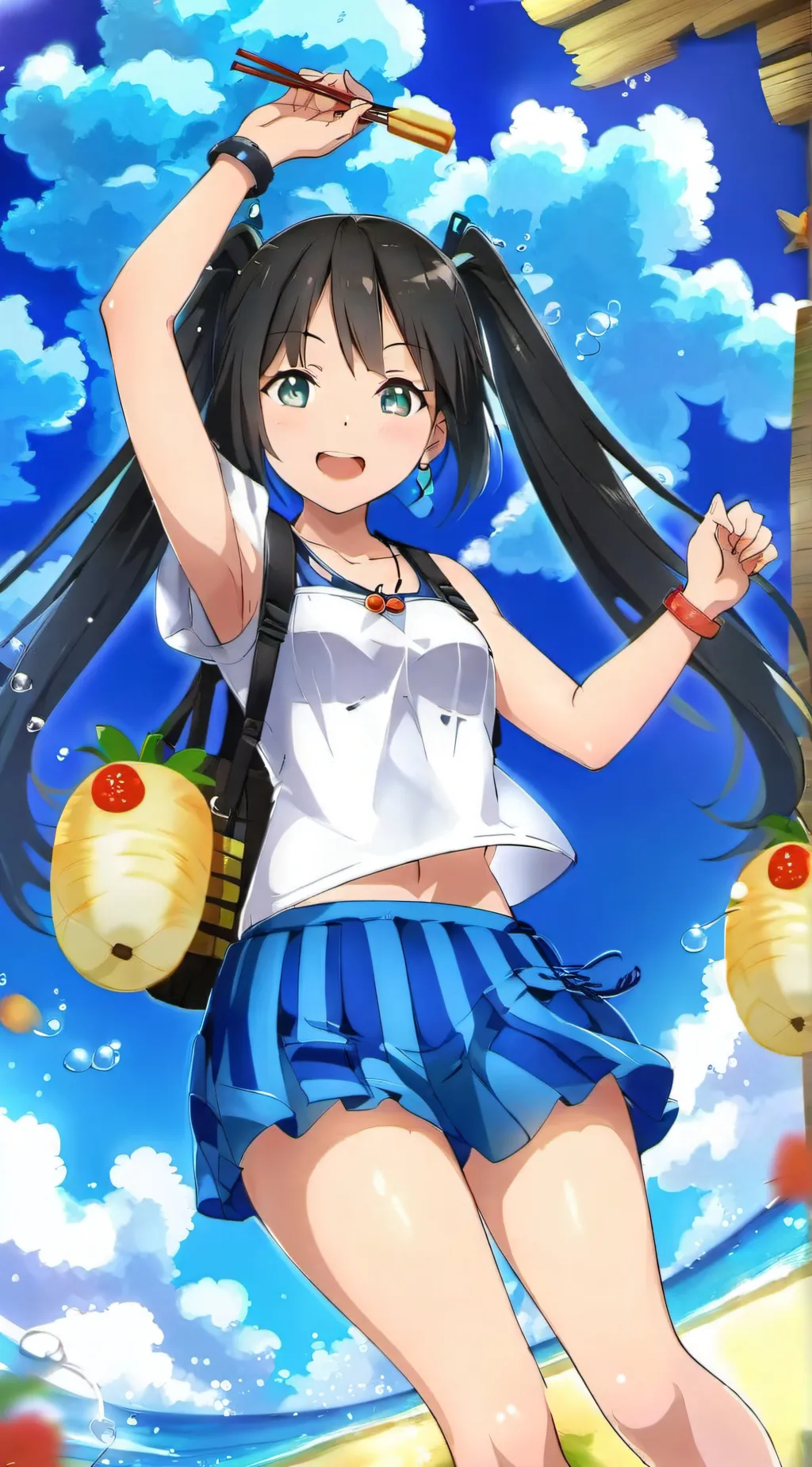 ai character: Ashley background