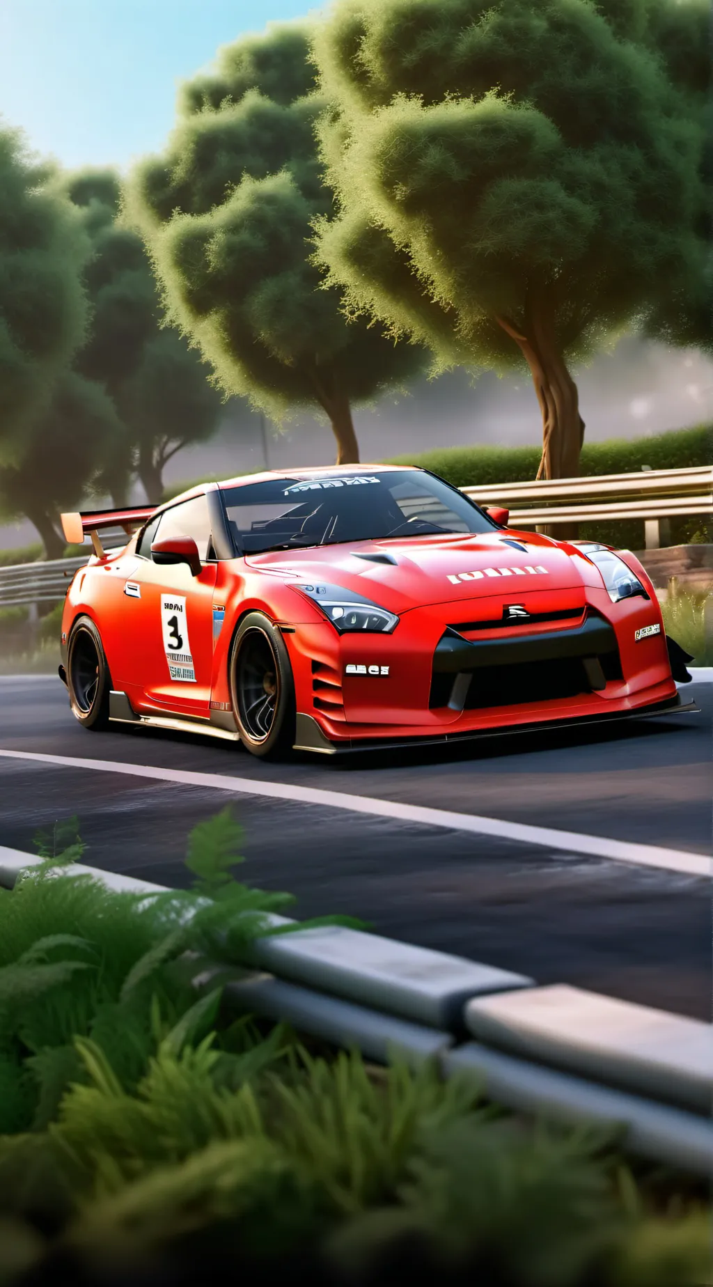 ai character: GT-R background