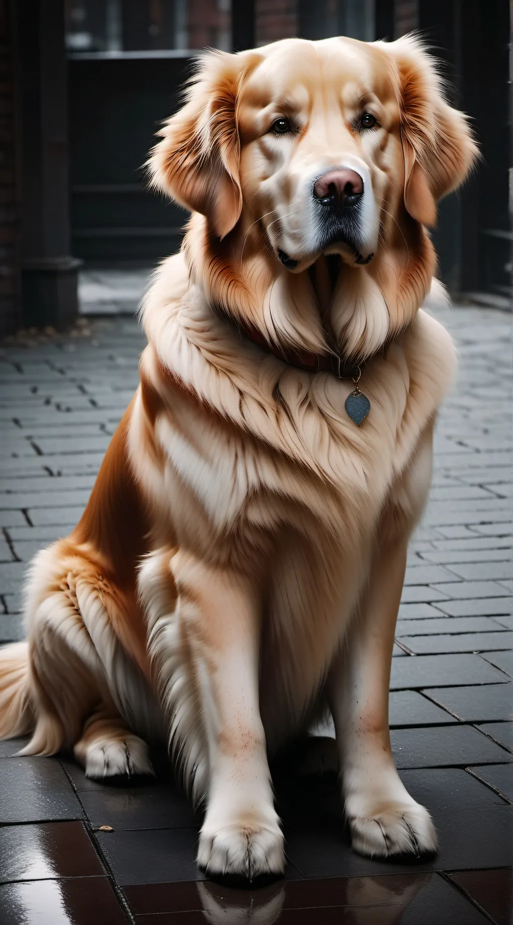 ai character: Fluff background