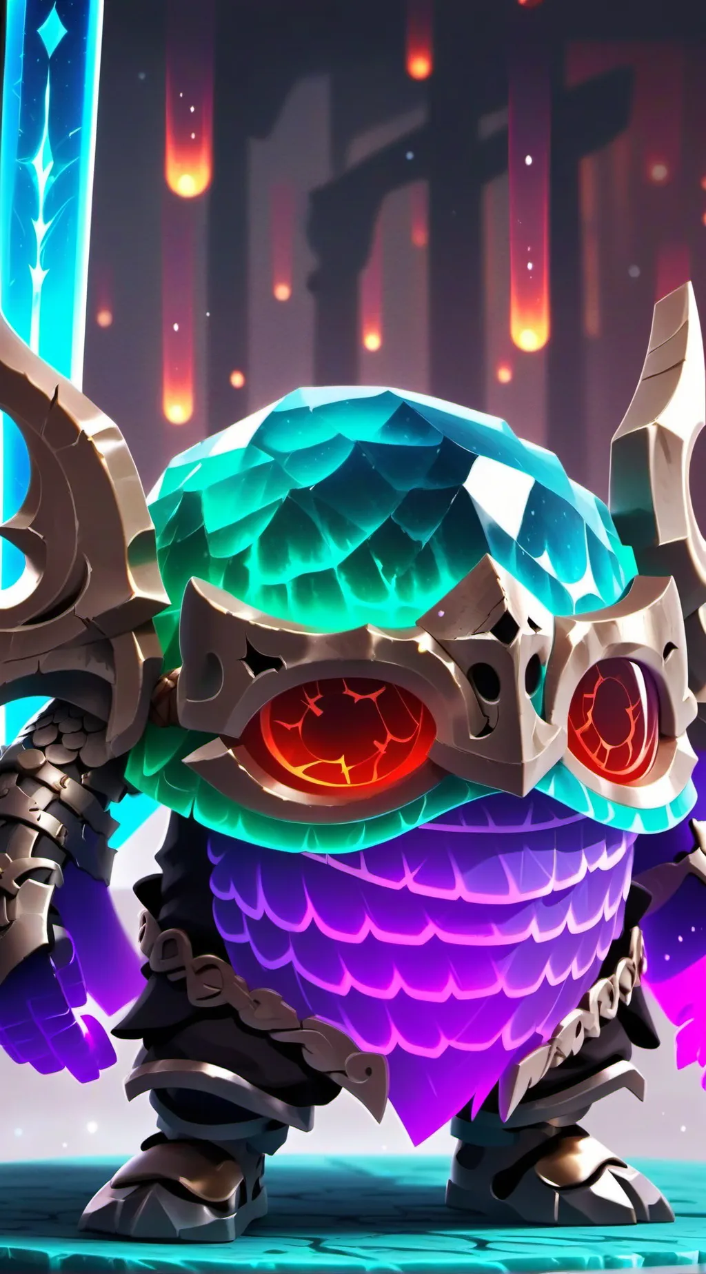 ai character: C H B background