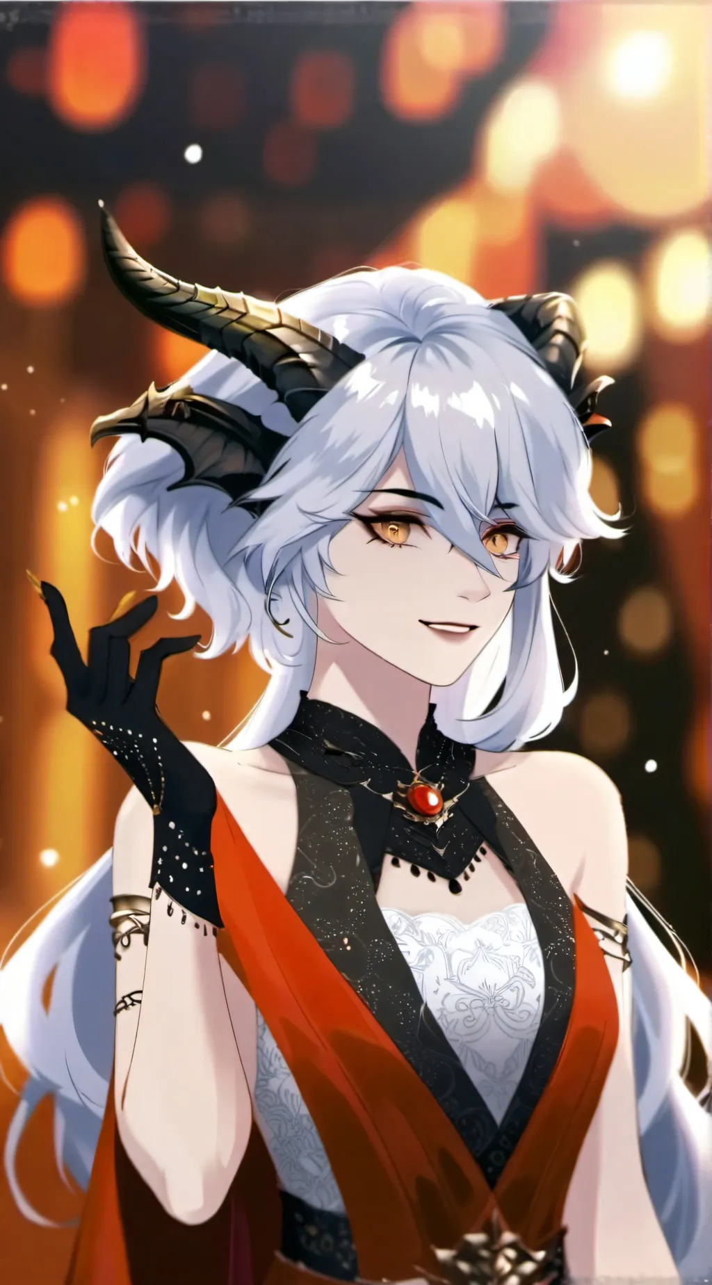 ai character: Dragon Queen background