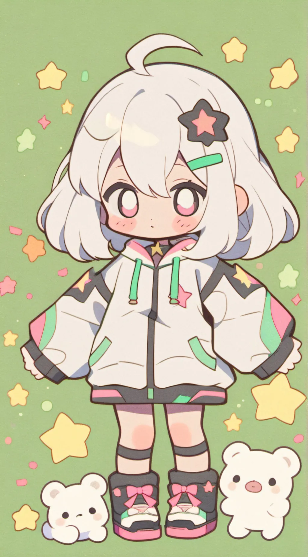 ai character: MLB X YOUR HOUSE🐞🐱 background