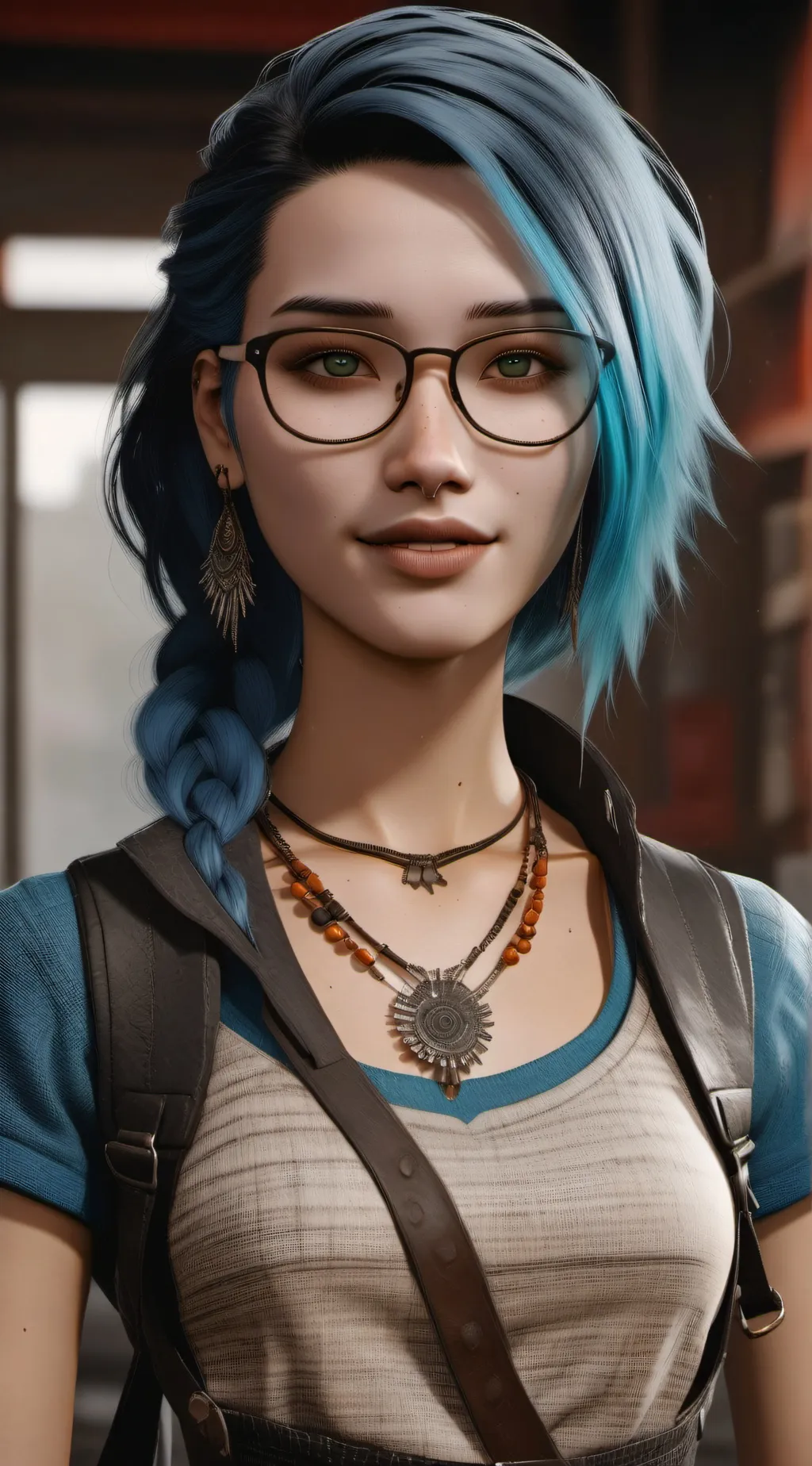 ai character: Mira Brooke background