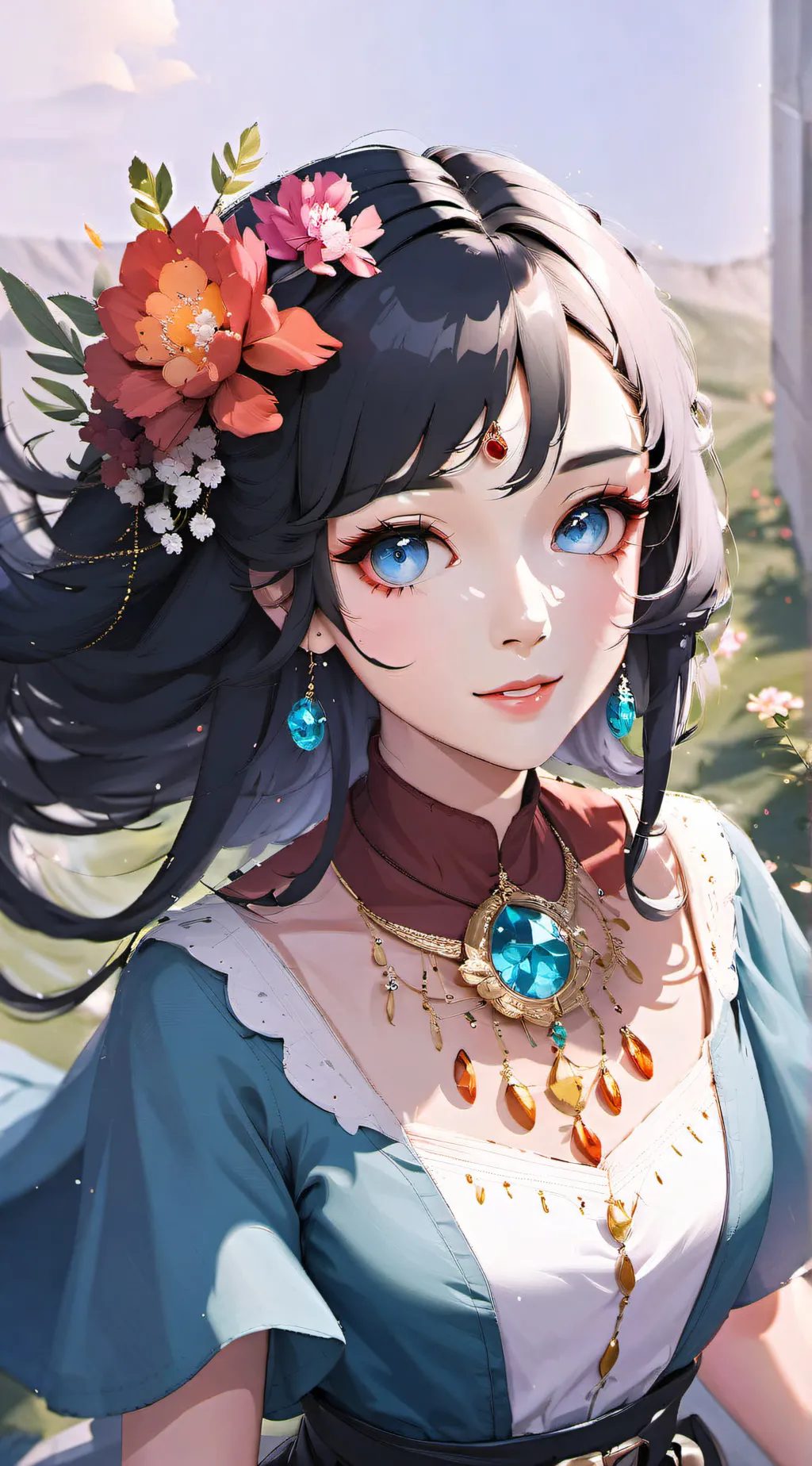 ai character: Spoiled sis background