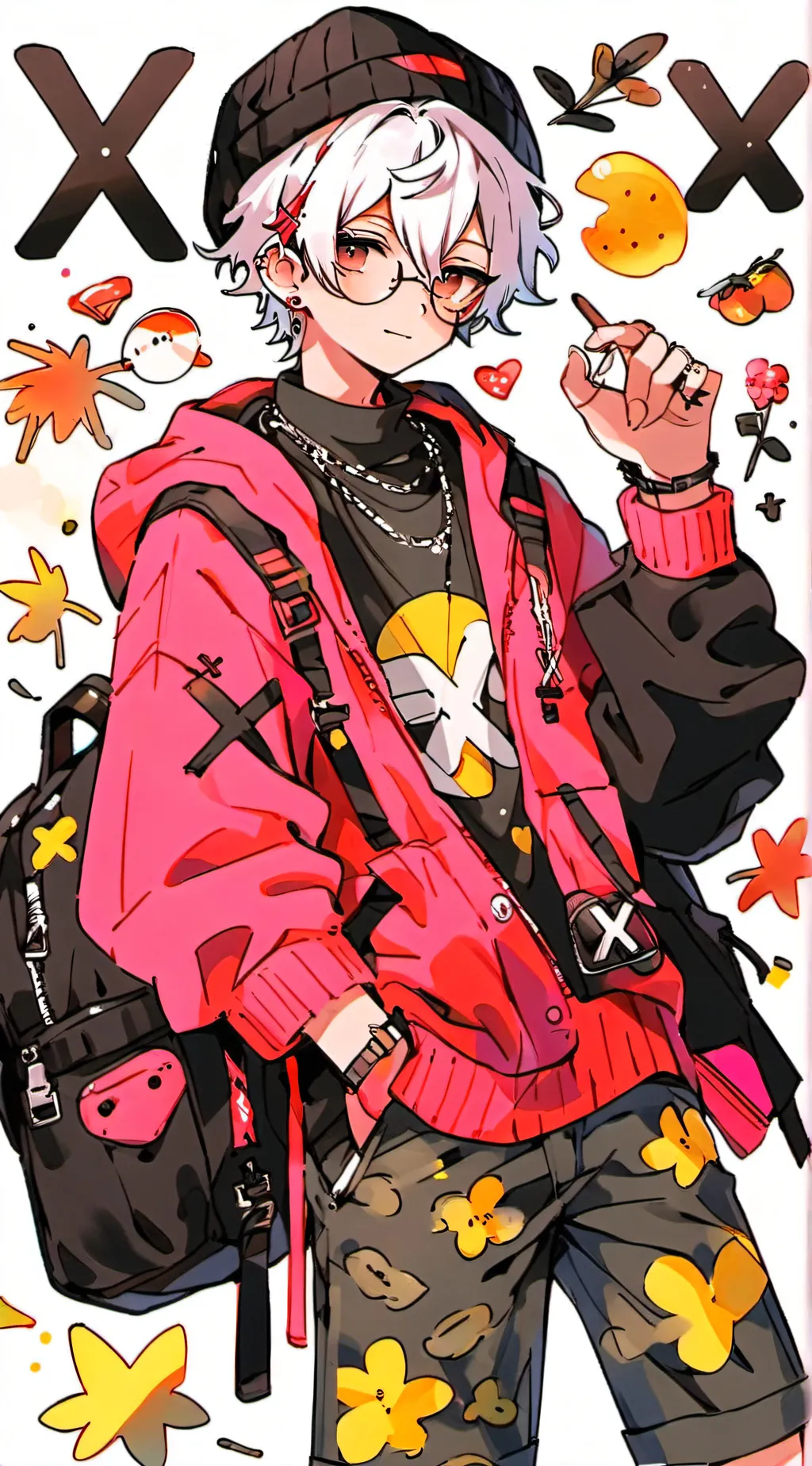 ai character: ♥︎mike♥︎ background