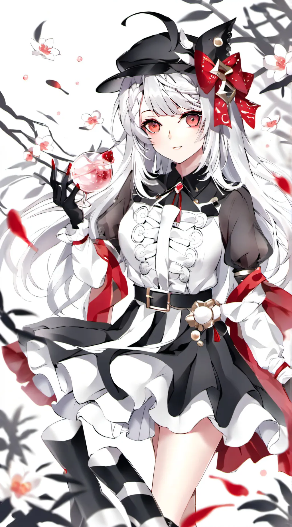 ai character: Bloom background