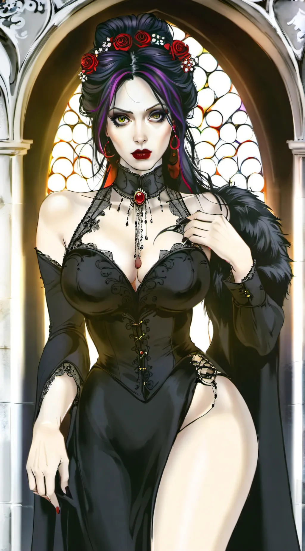 ai character: Elara background