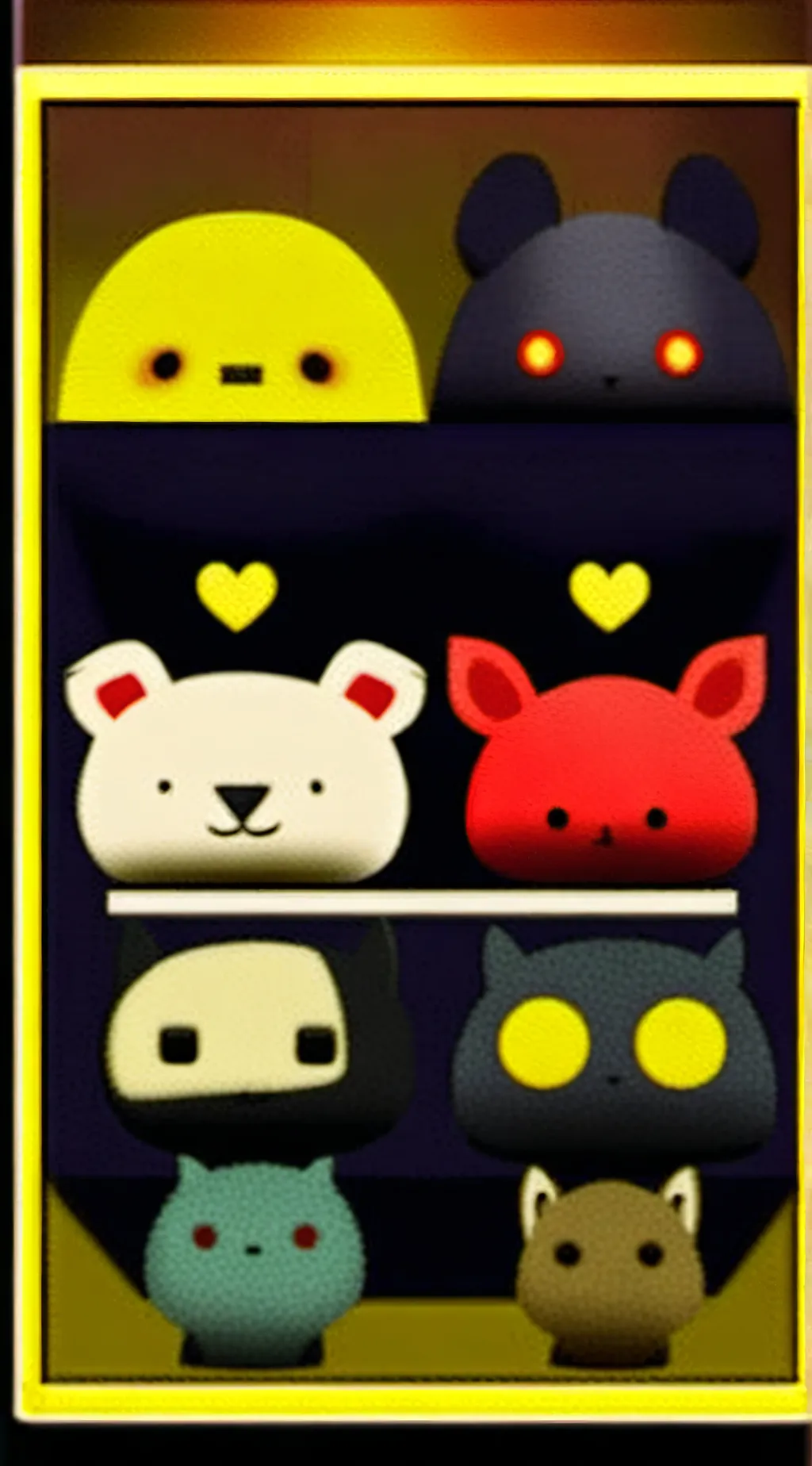 ai character: chickn nugget  background