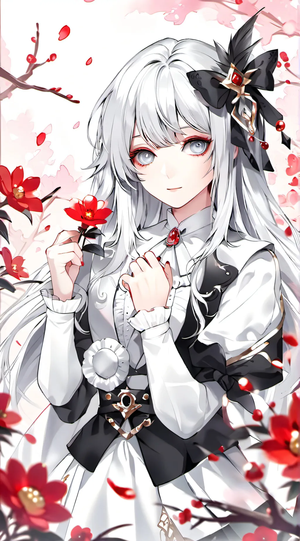 ai character: bakugo  background