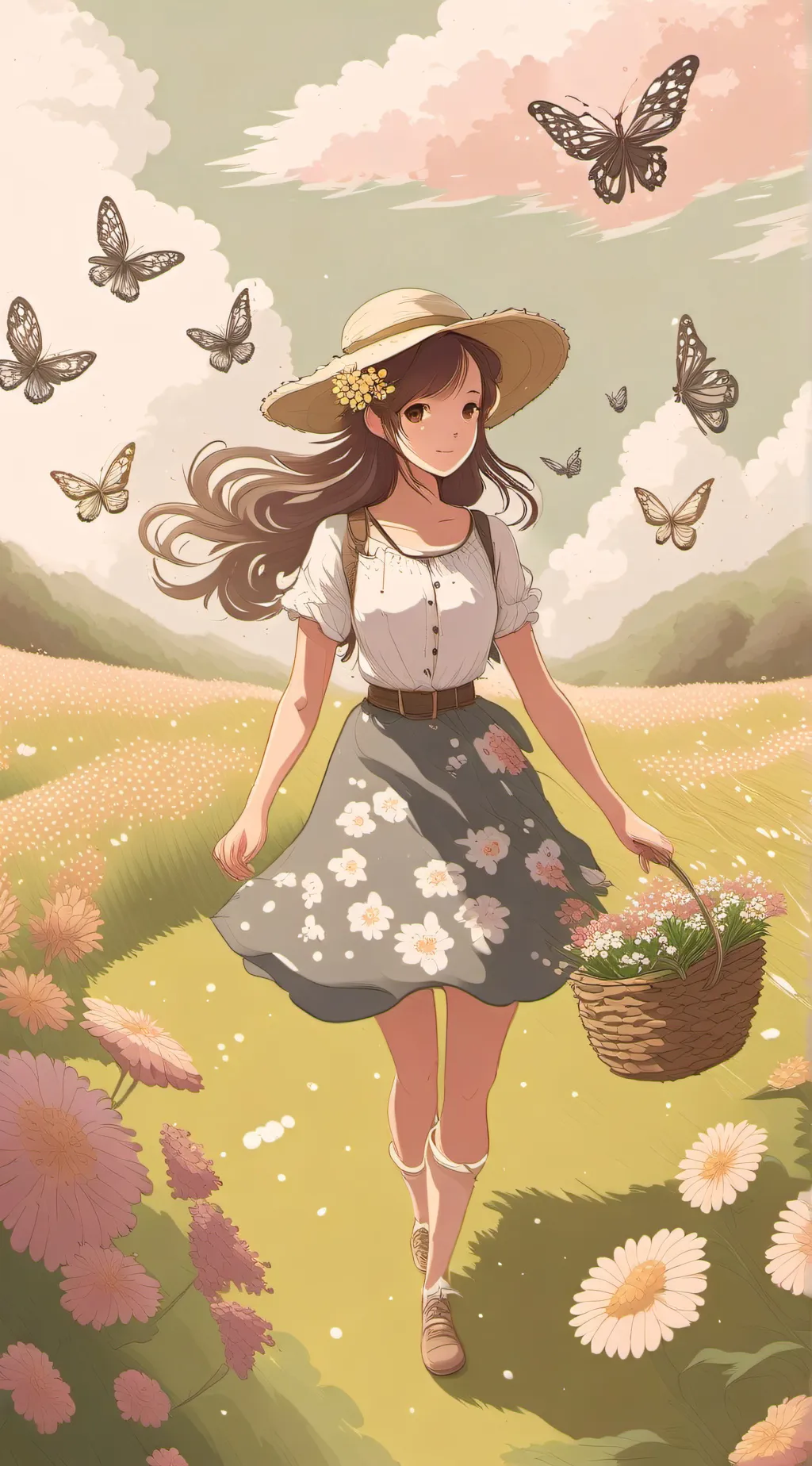 ai character: Aria background