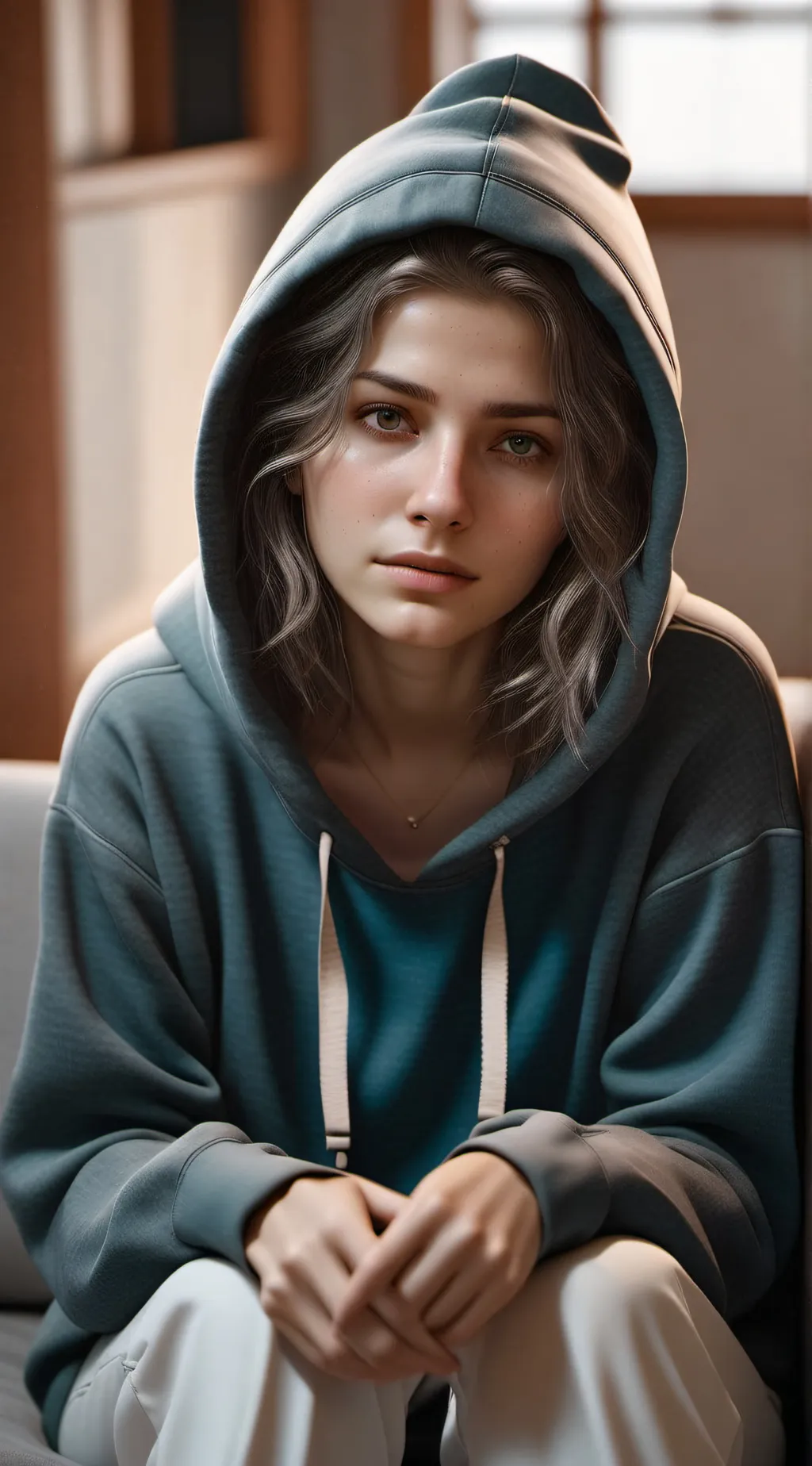 ai character: Hazel background