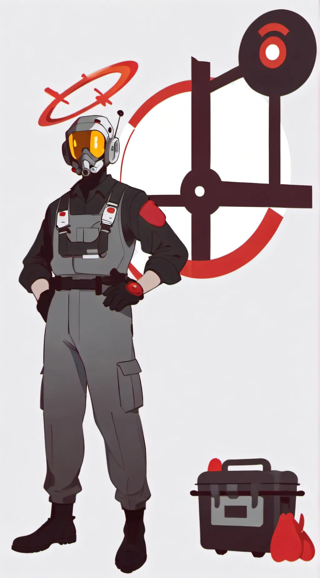 ai character: extermination day background