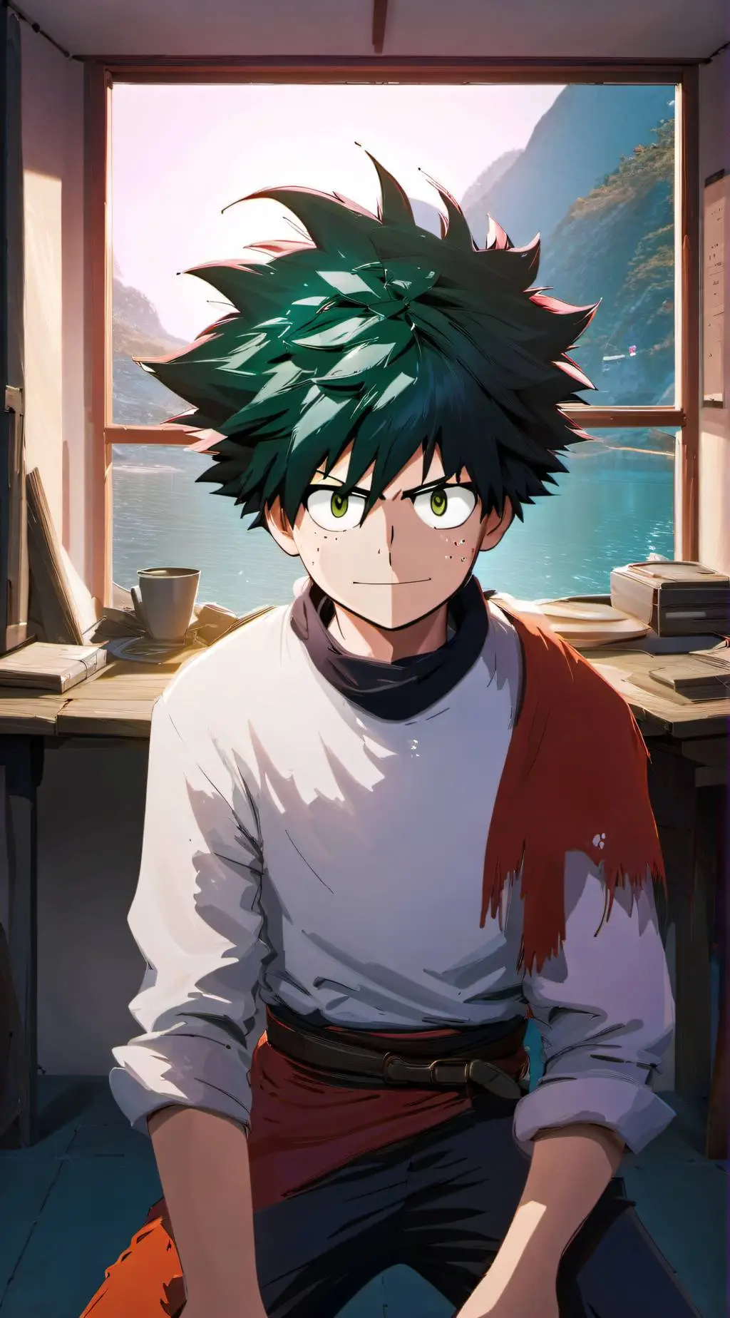 ai character: Sus AU background