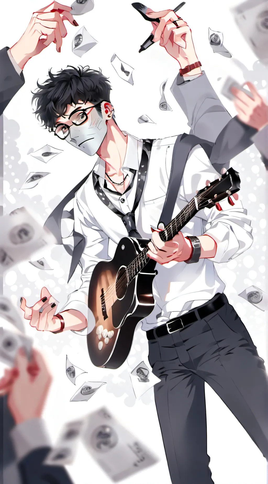 ai character: New school background