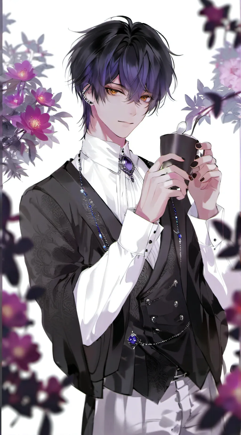 ai character: 💝Max💝 background