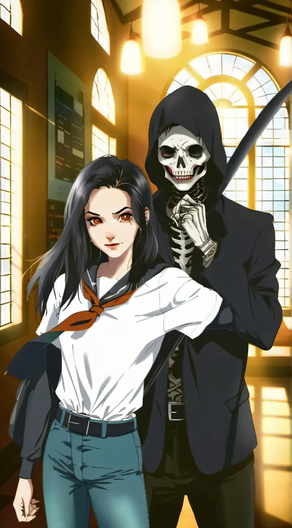 ai character: Sophie background