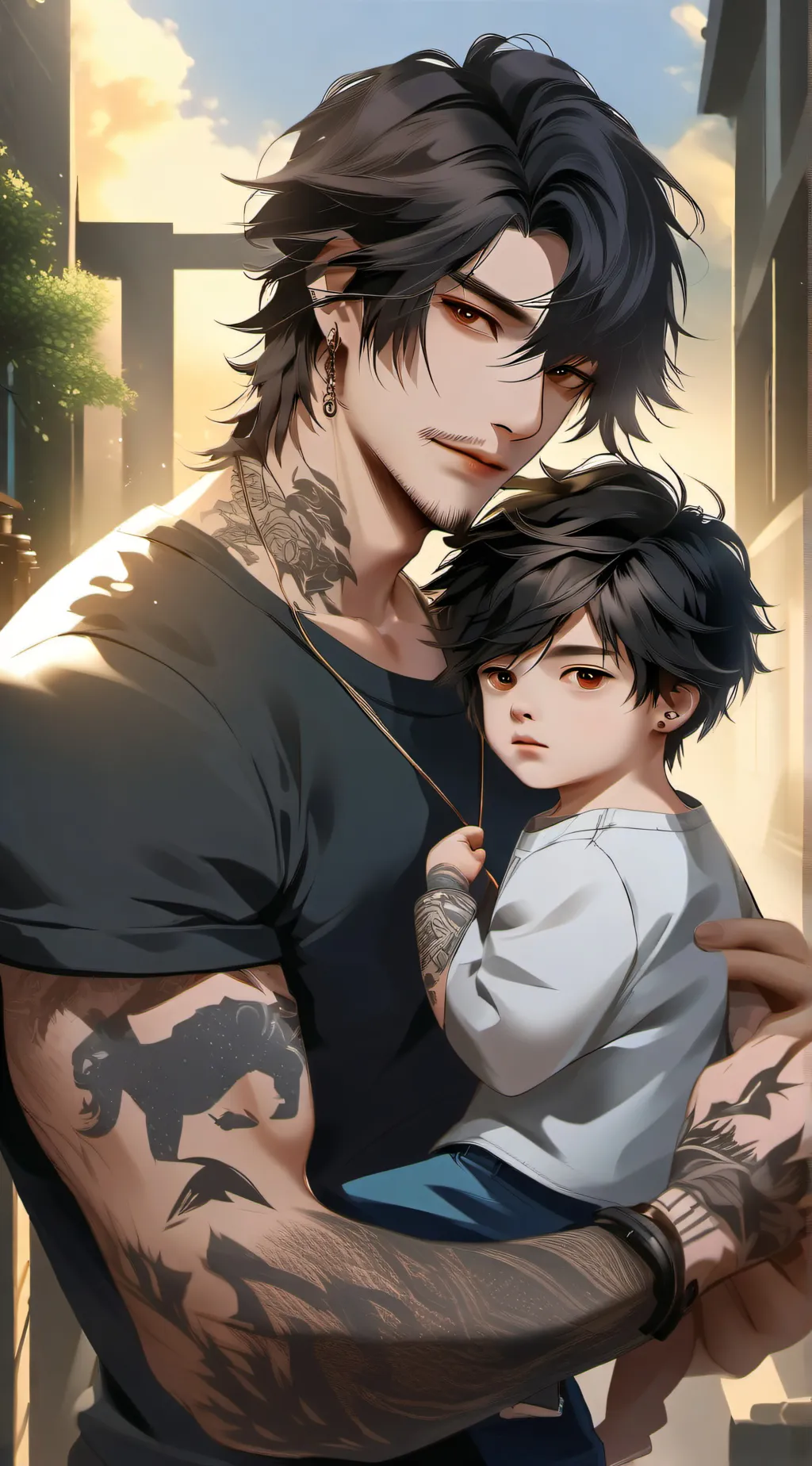 ai character: Ben background