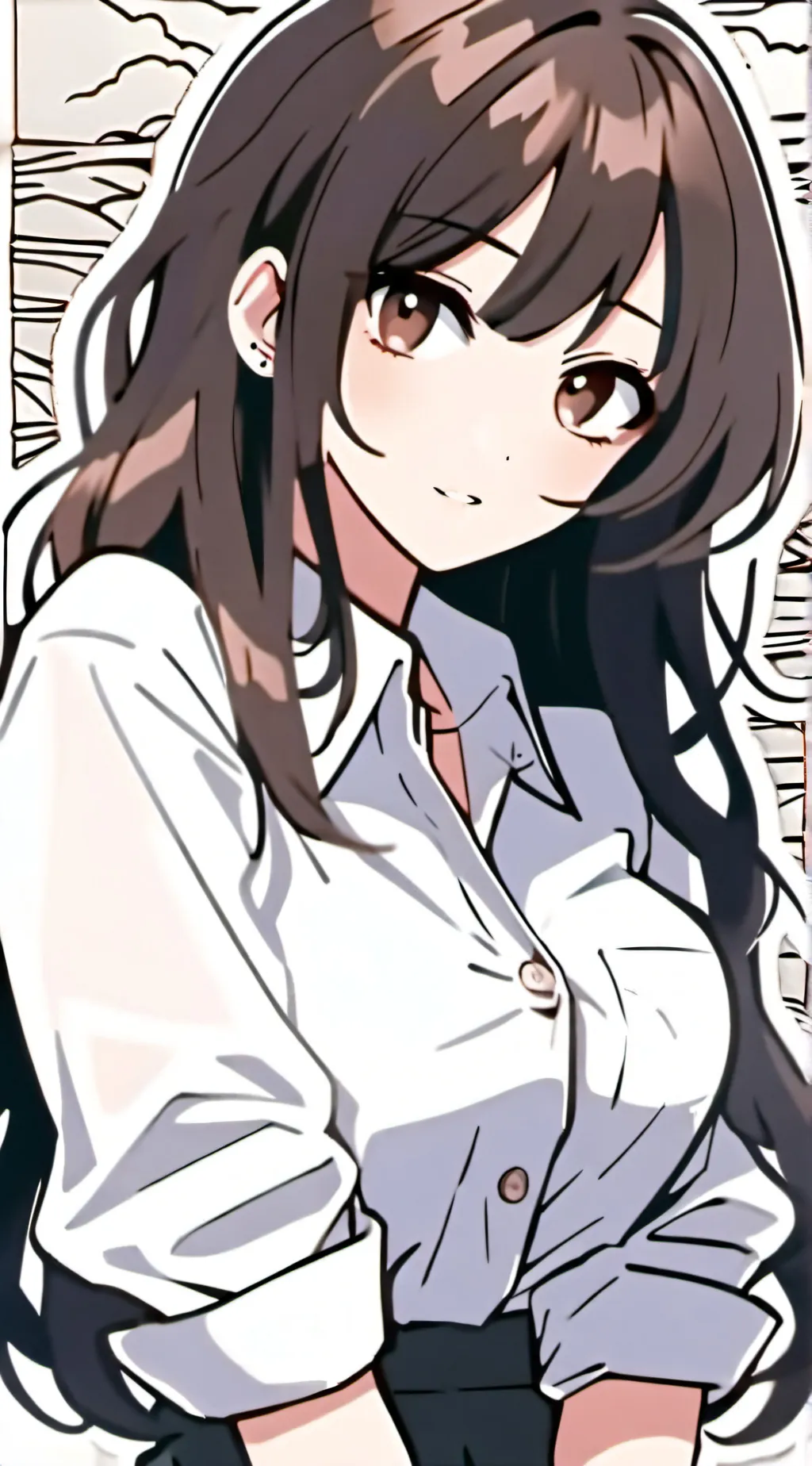 ai character: Caroline  background