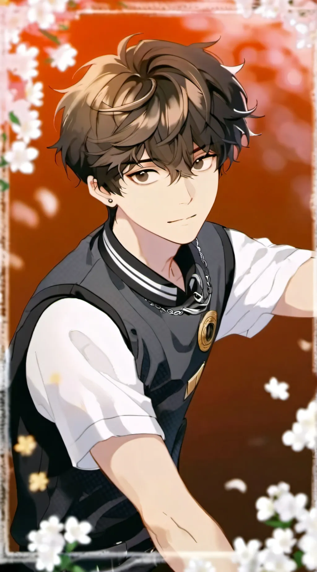 ai character: Nicholas  background