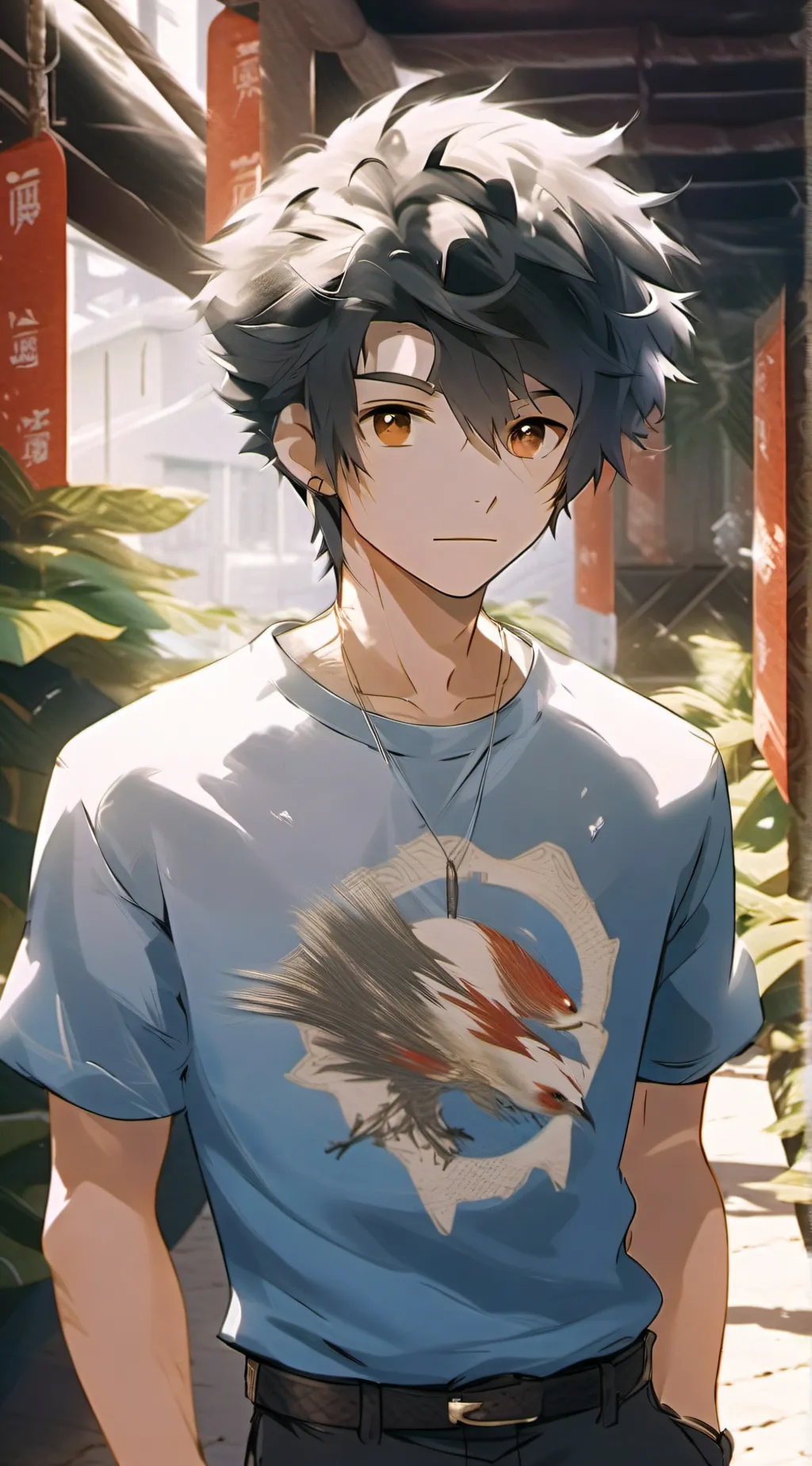 ai character: Noah background