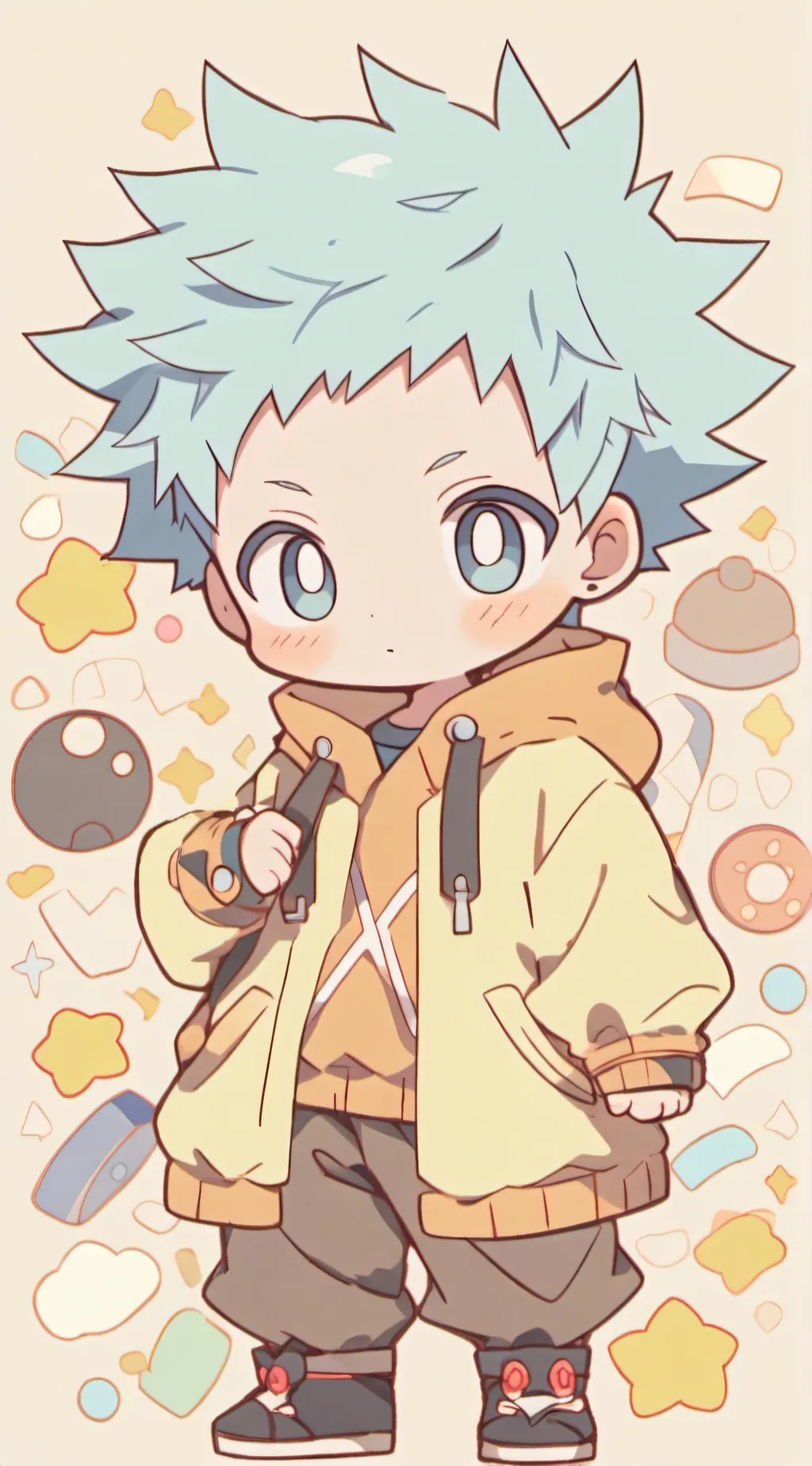 ai character: Blake background