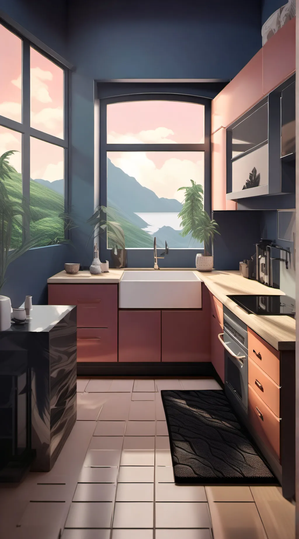 ai character: AFTON FAMILY  background