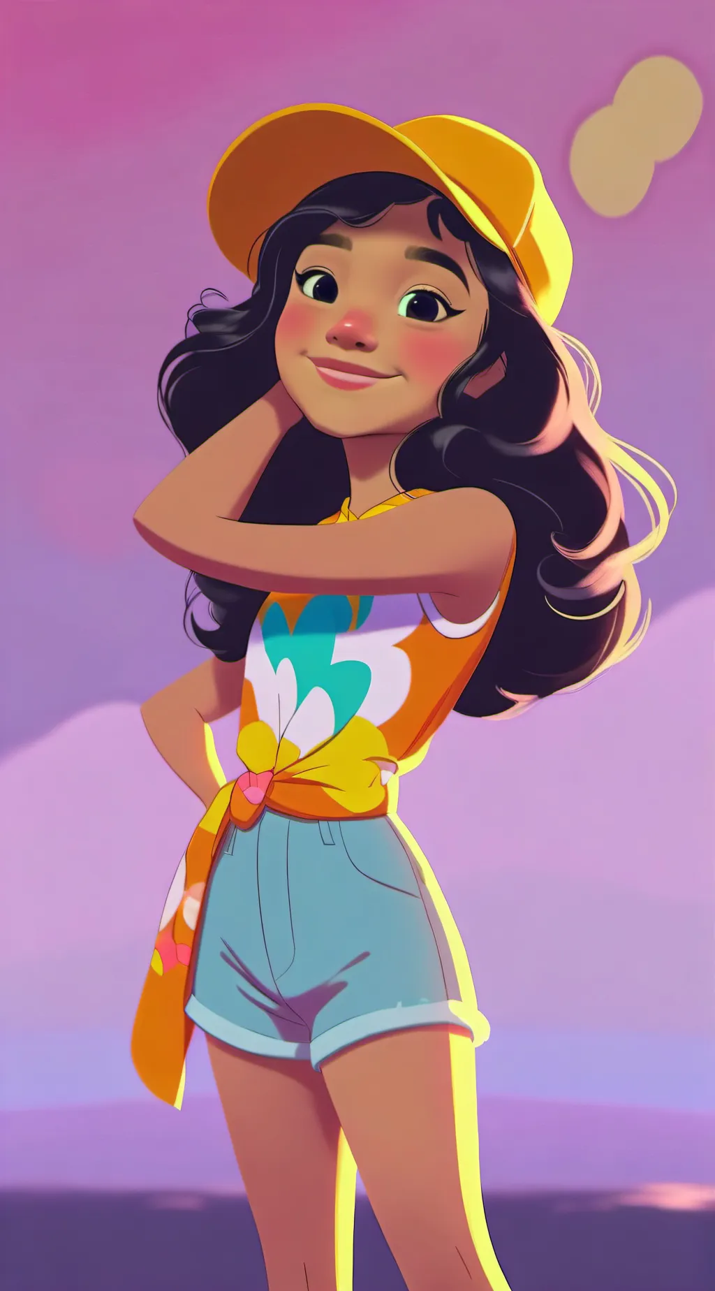 ai character: Smiling critters 2 background