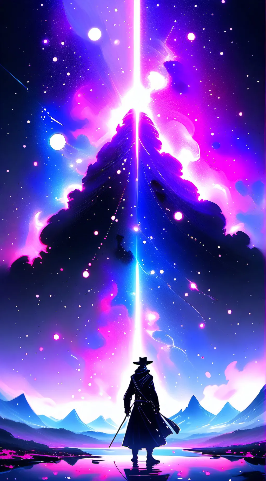 ai character: hashira  background