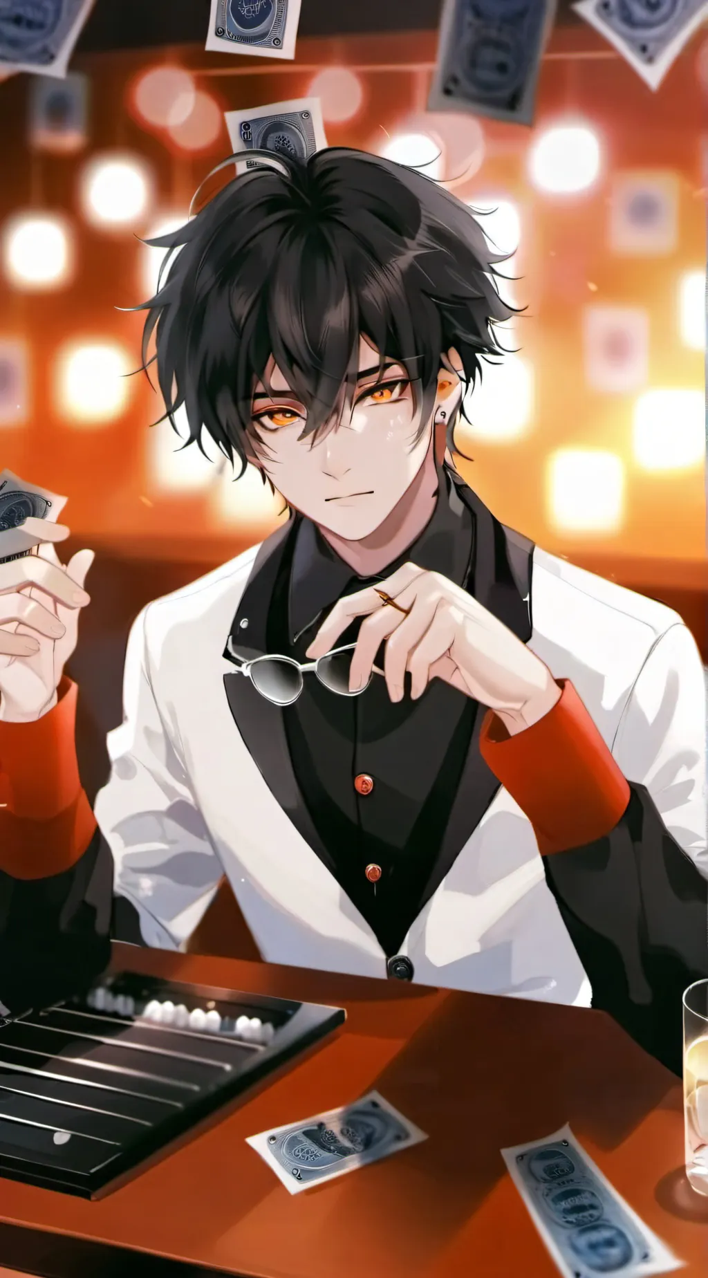 ai character: Lucifer background