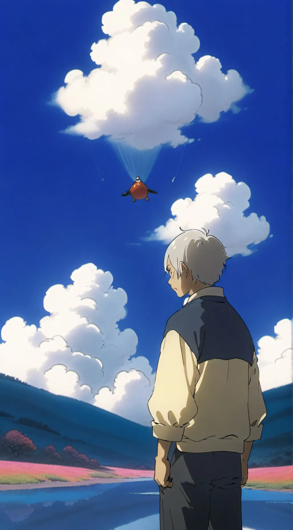 ai character: Sing background