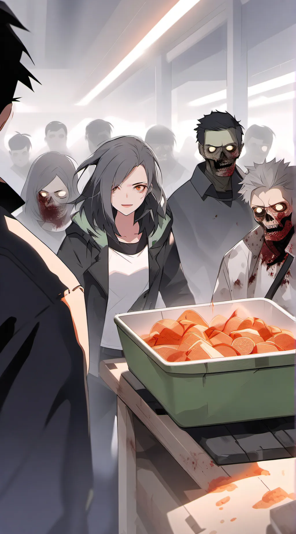 ai character: Max and jay lizzy background