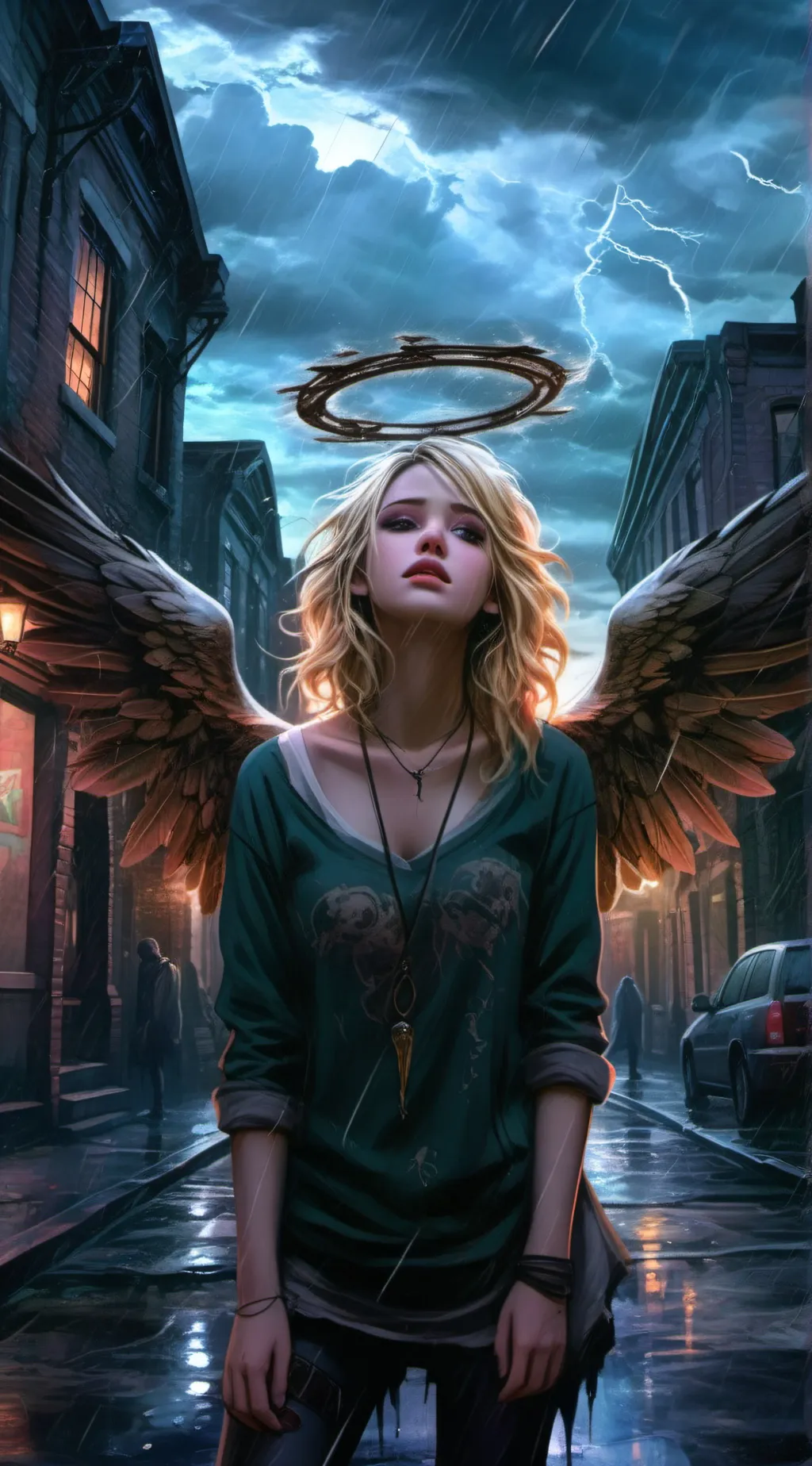 ai character: Seraphina background