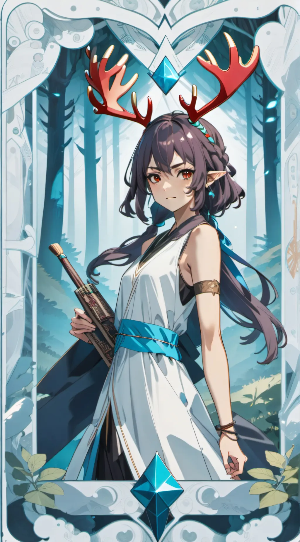 ai character: mha x hybrids  background