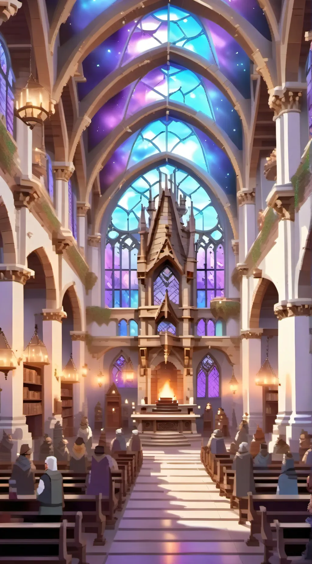 ai character: hogwarts×teens background