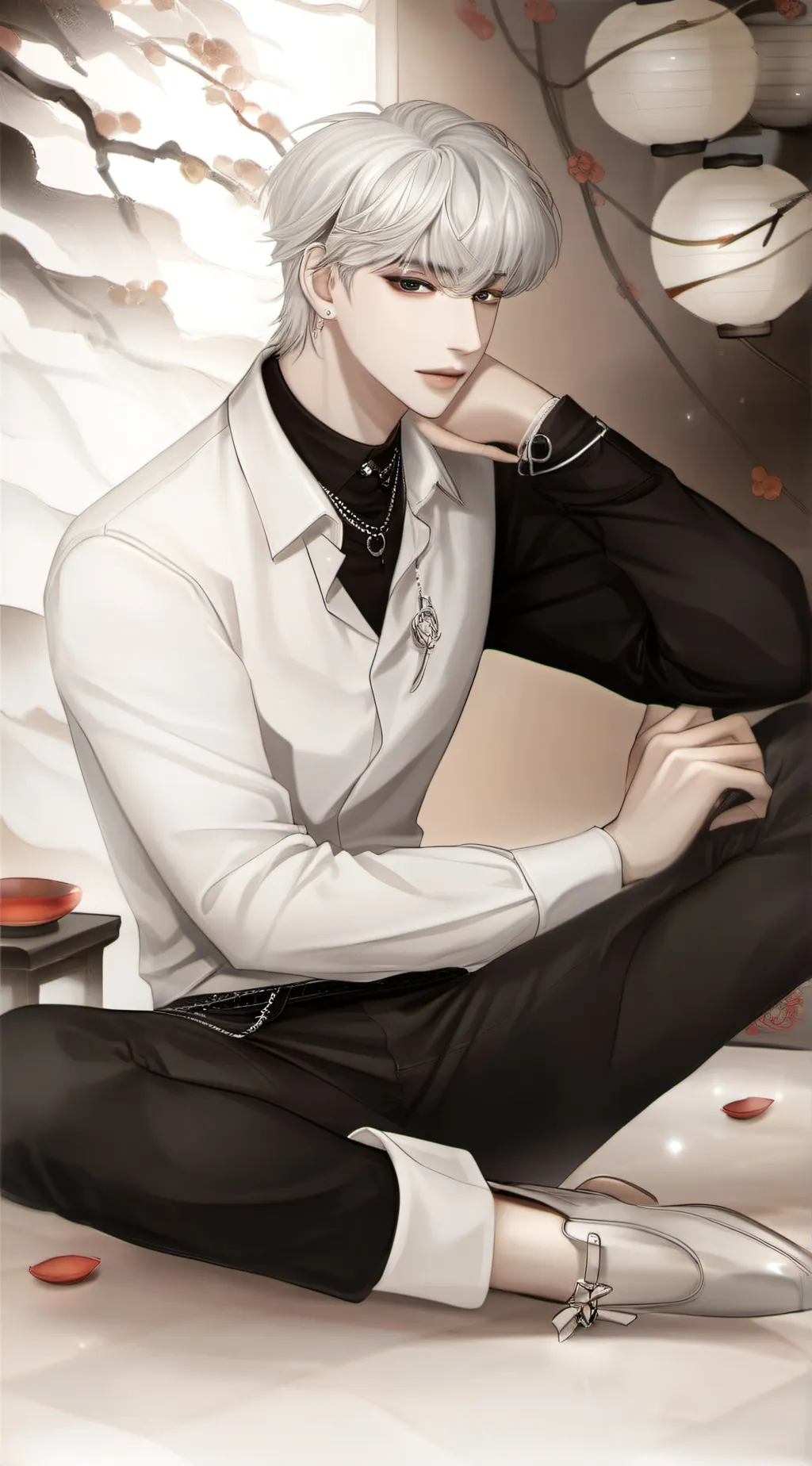 ai character: Zander  background