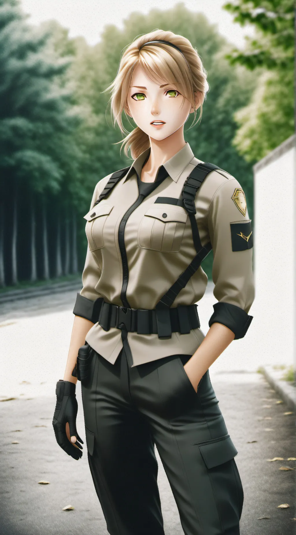 ai character: Kelly background