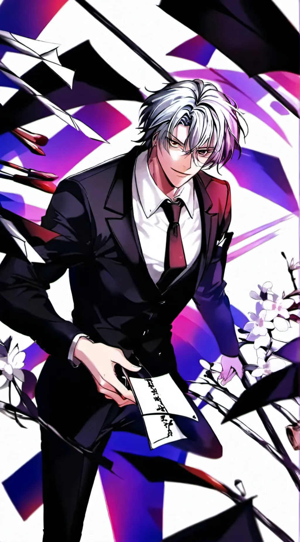 ai character: mafia boss Tengen background