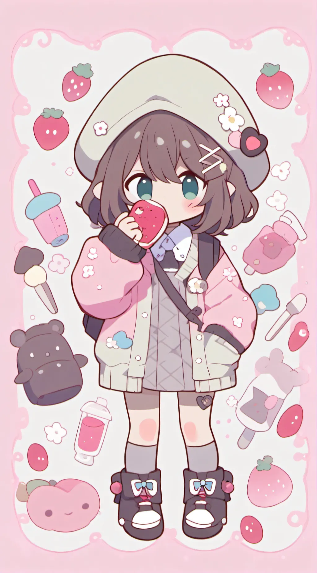 ai character: Lily background