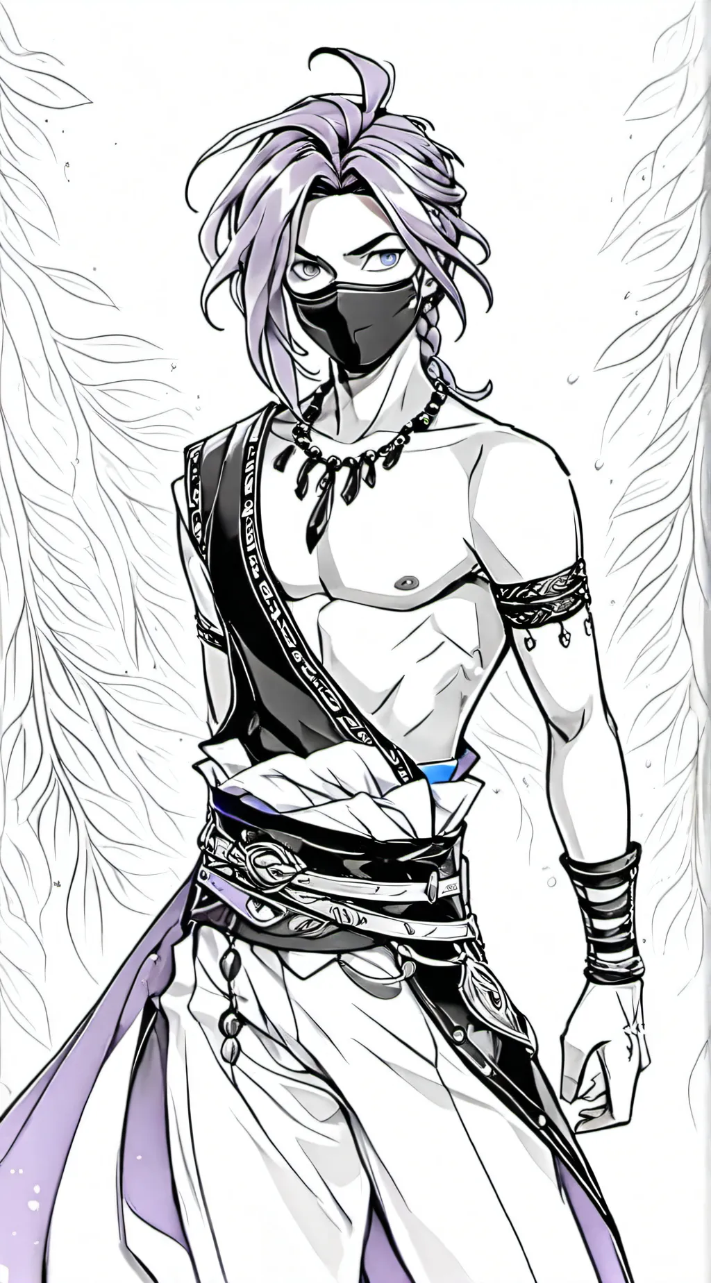 ai character: Lan Ling Wang background