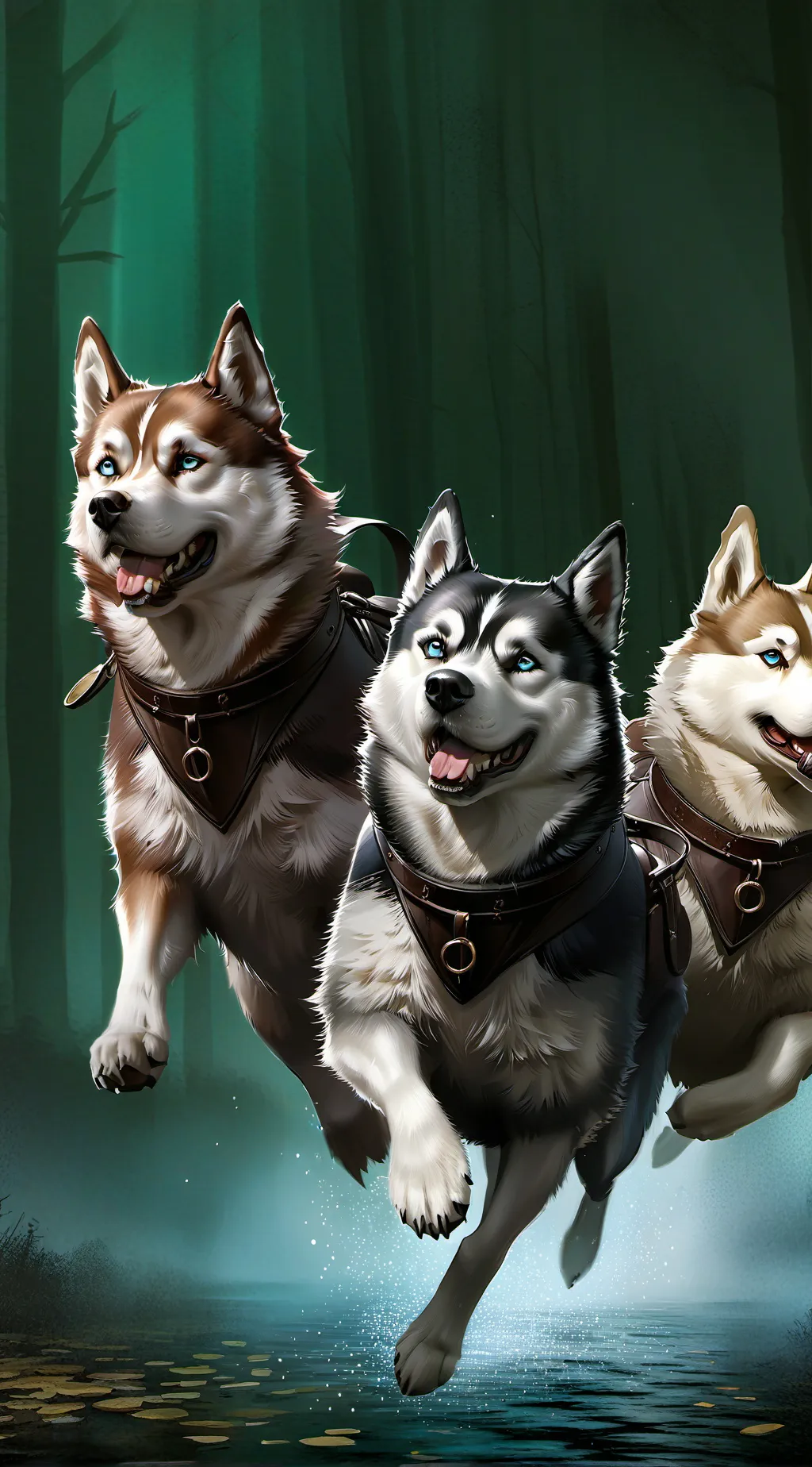 ai character: sky,neko,cody background