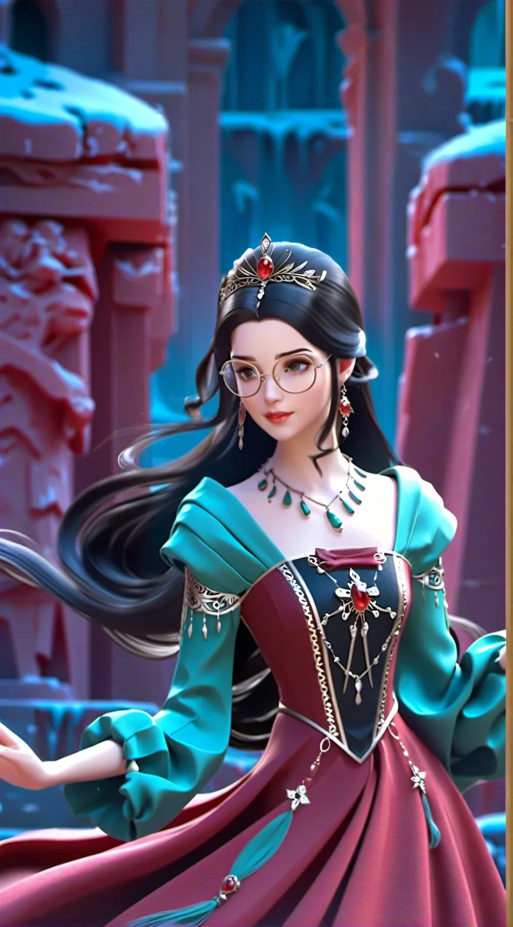 ai character: Dominique background